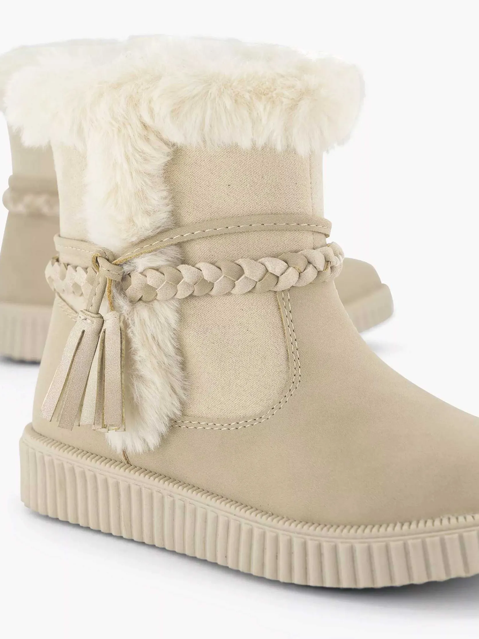 Beige Boot Teddy