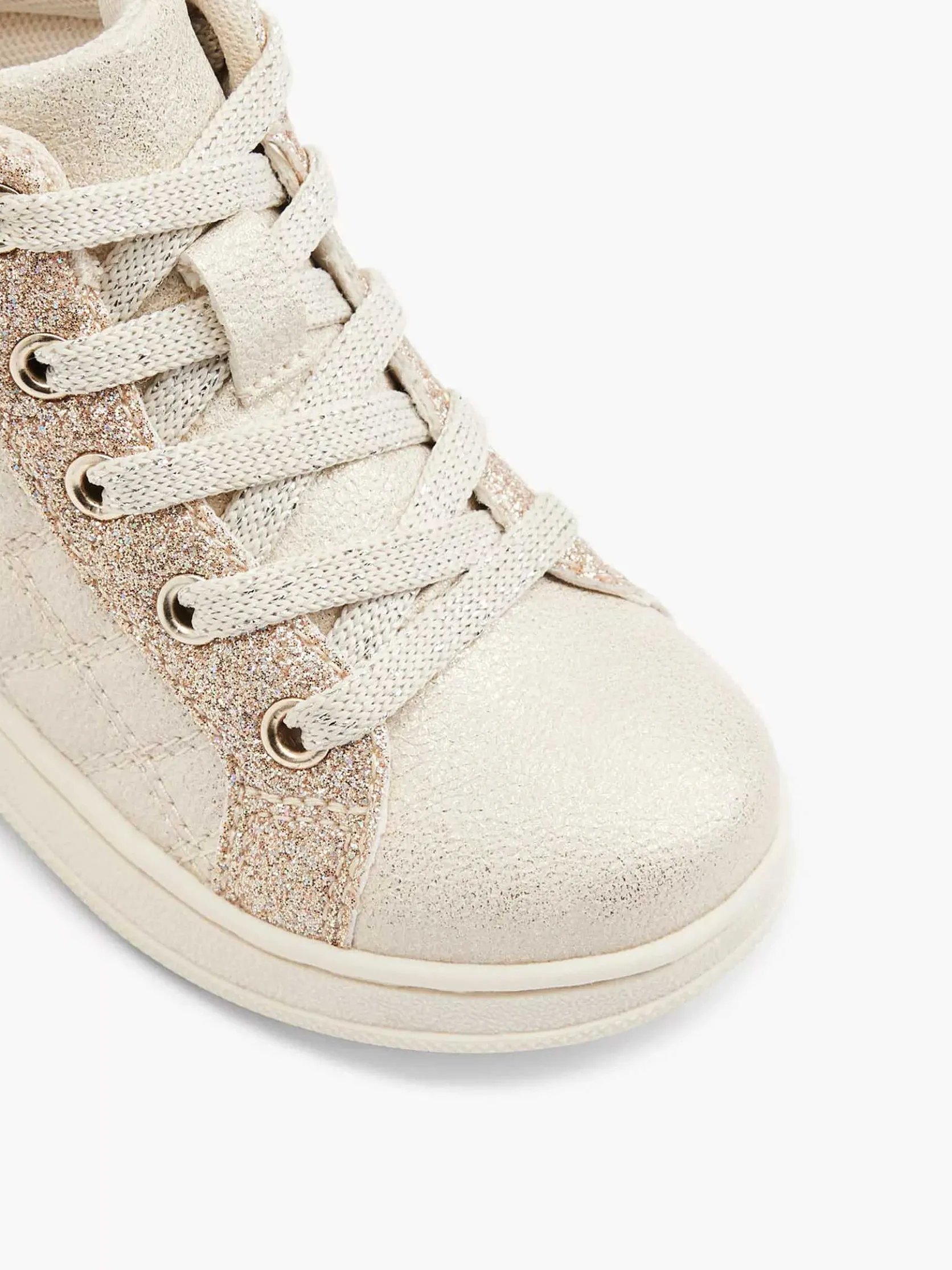 Beige Hoge Sneaker