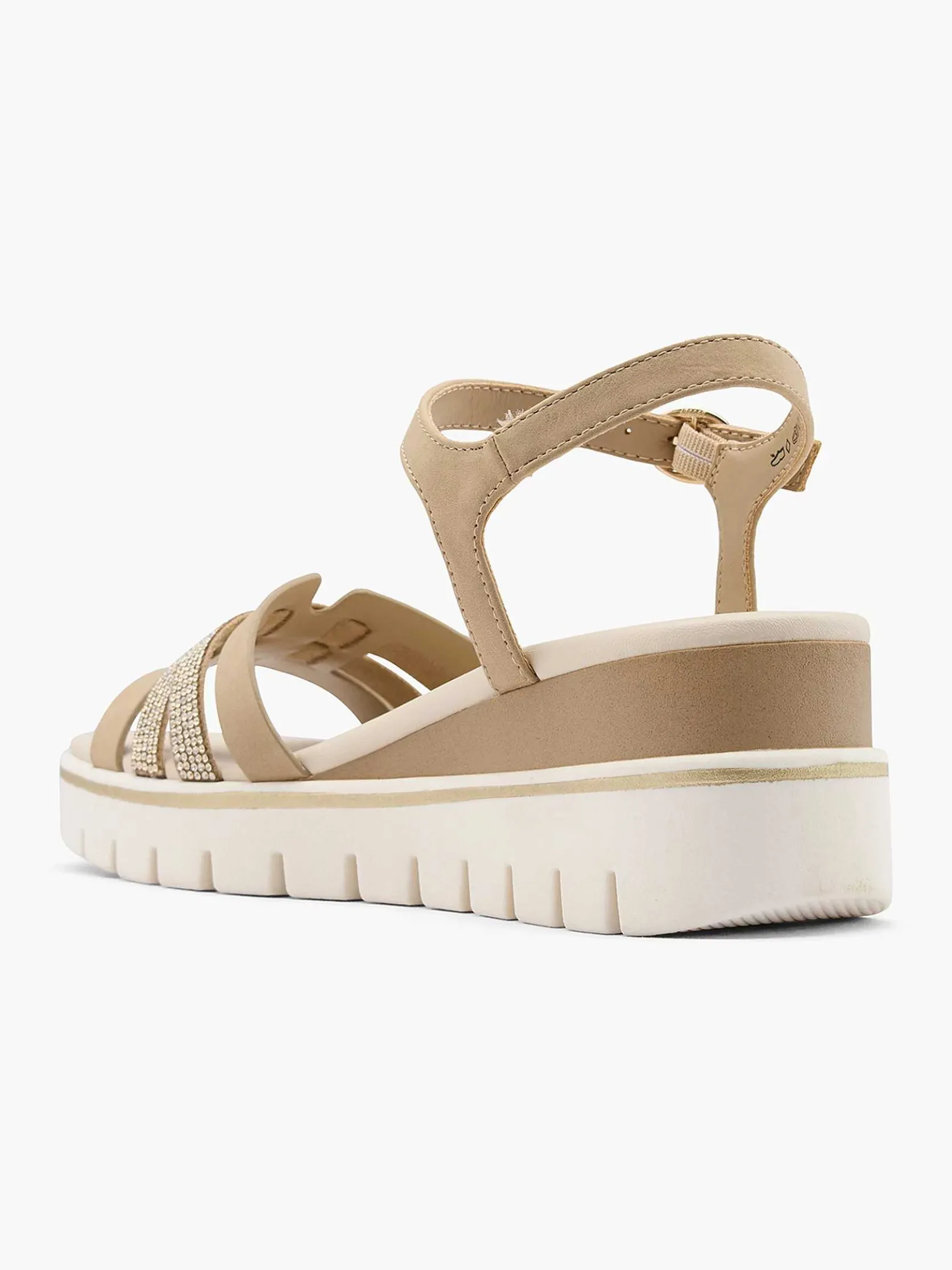 Beige Sandalette
