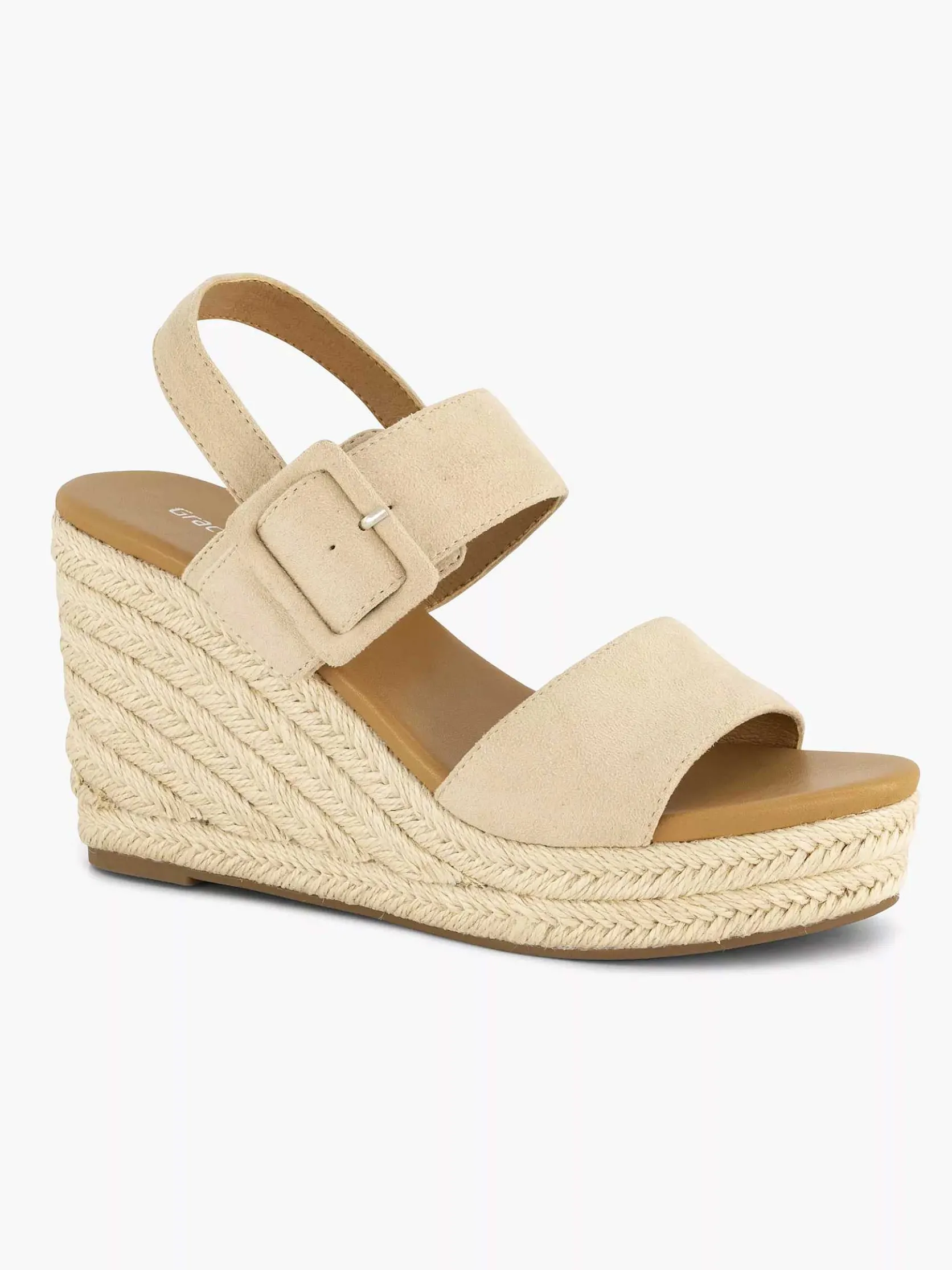 Beige Sandalette