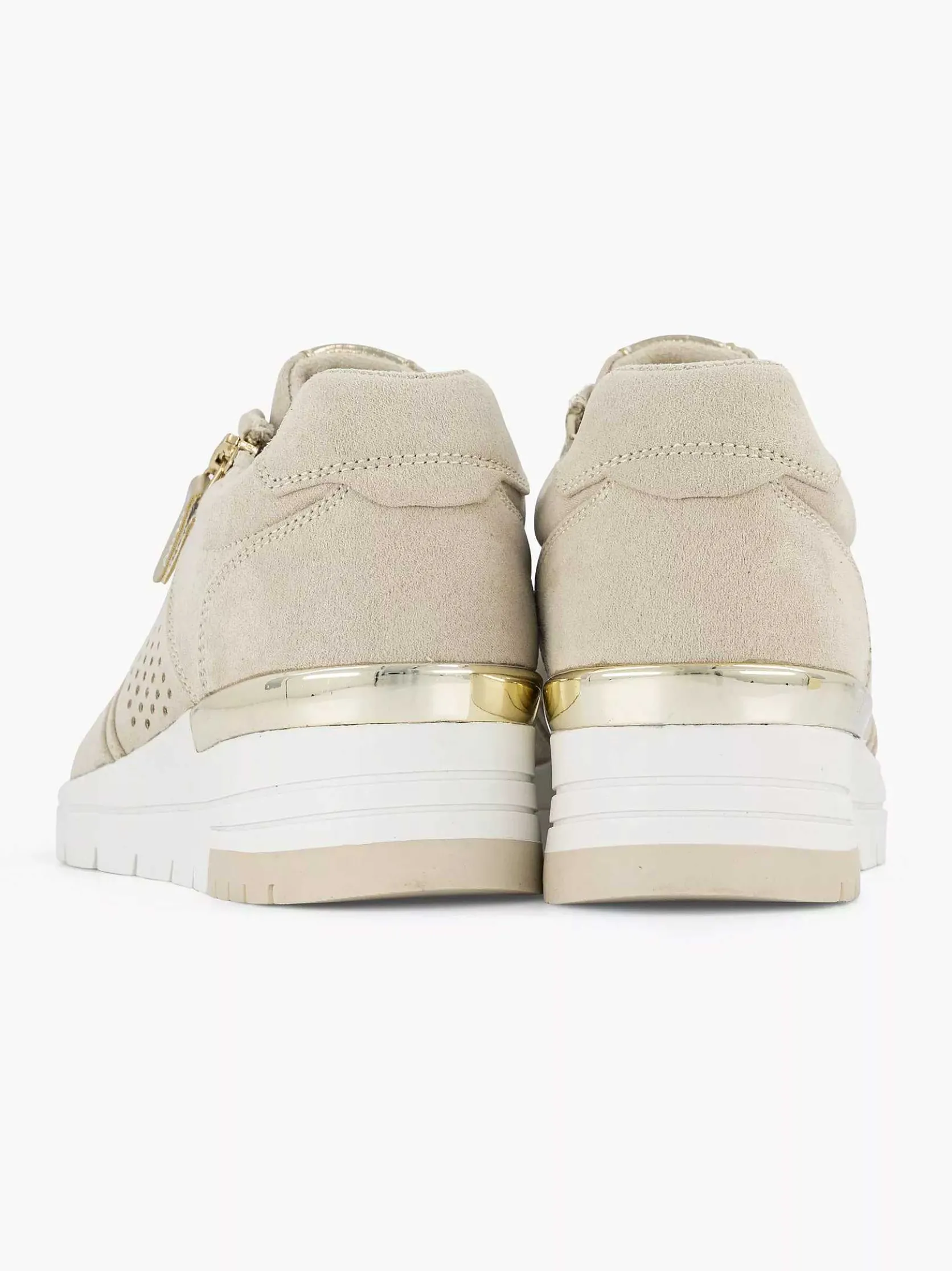Beige Sneaker Sleehak