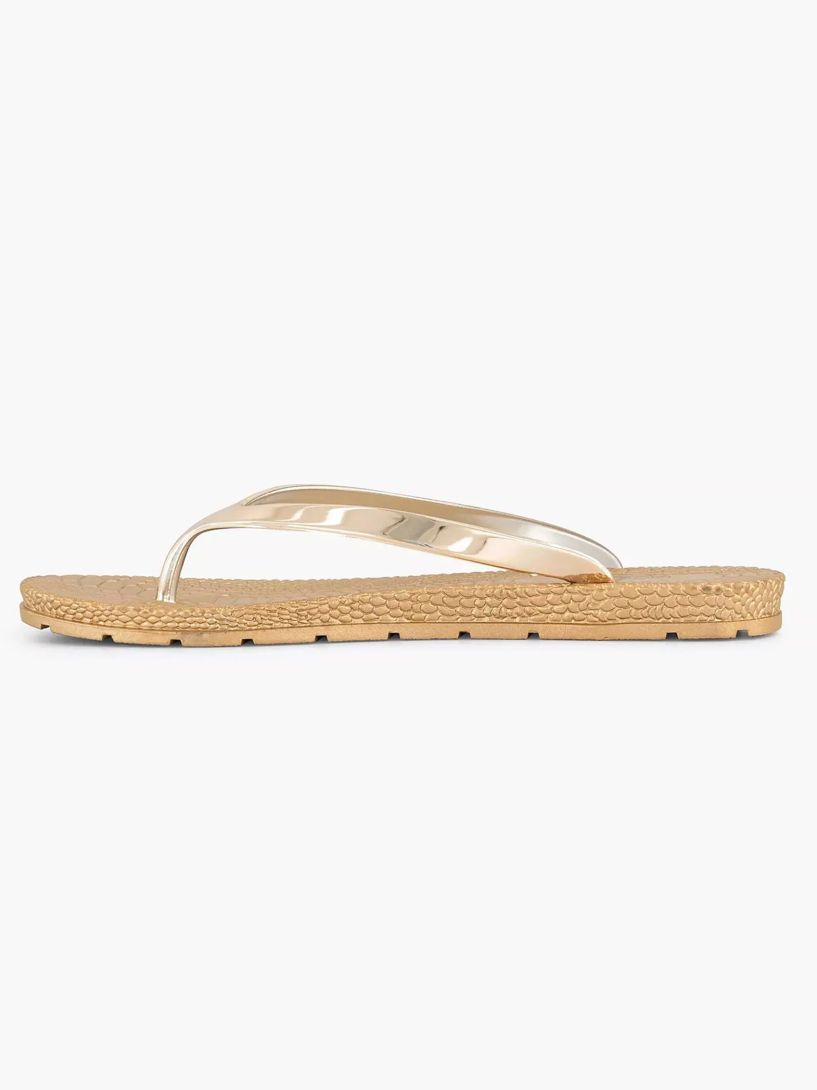 Gouden Teenslipper