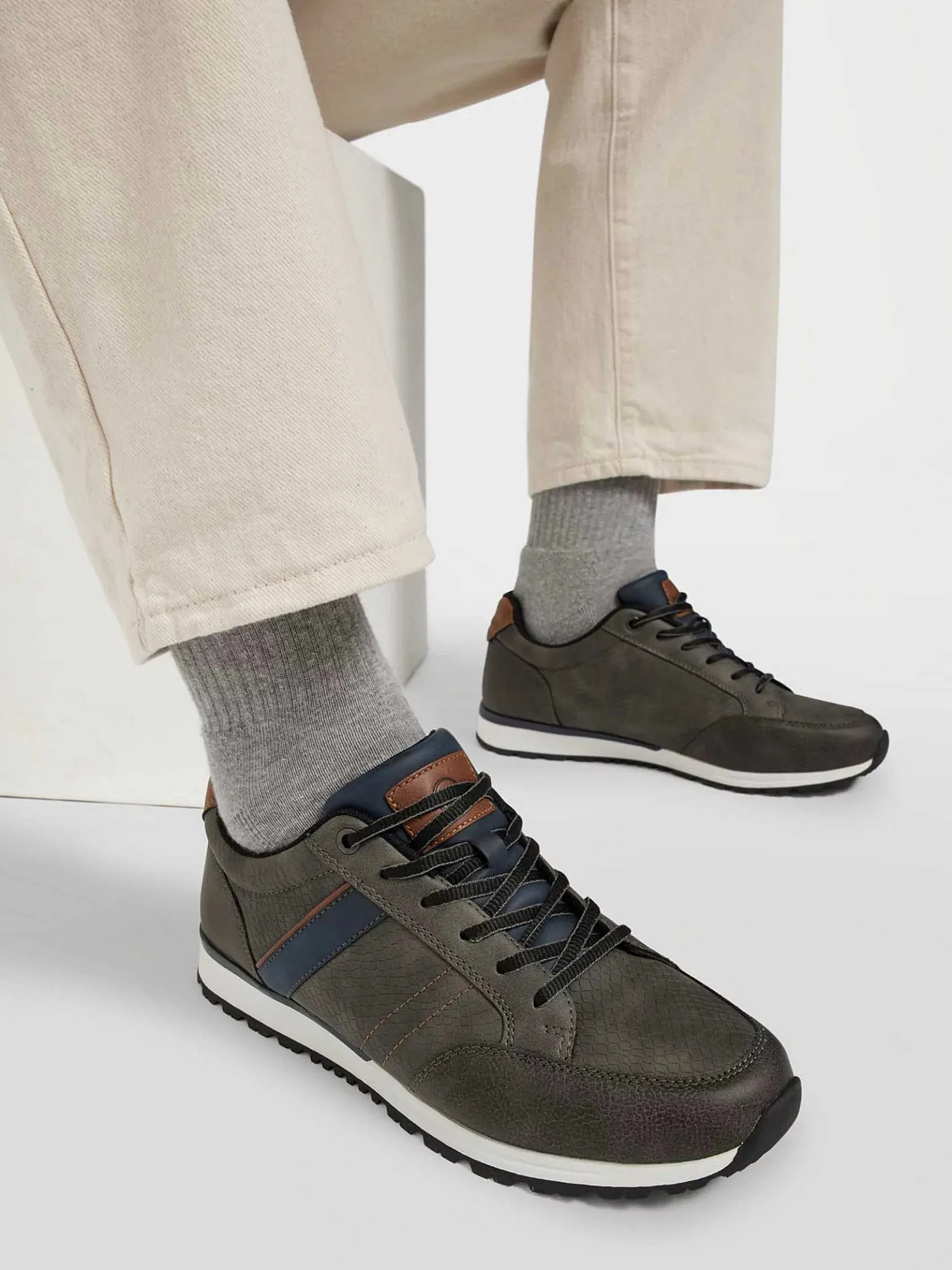 Grijze Chunky Sneaker