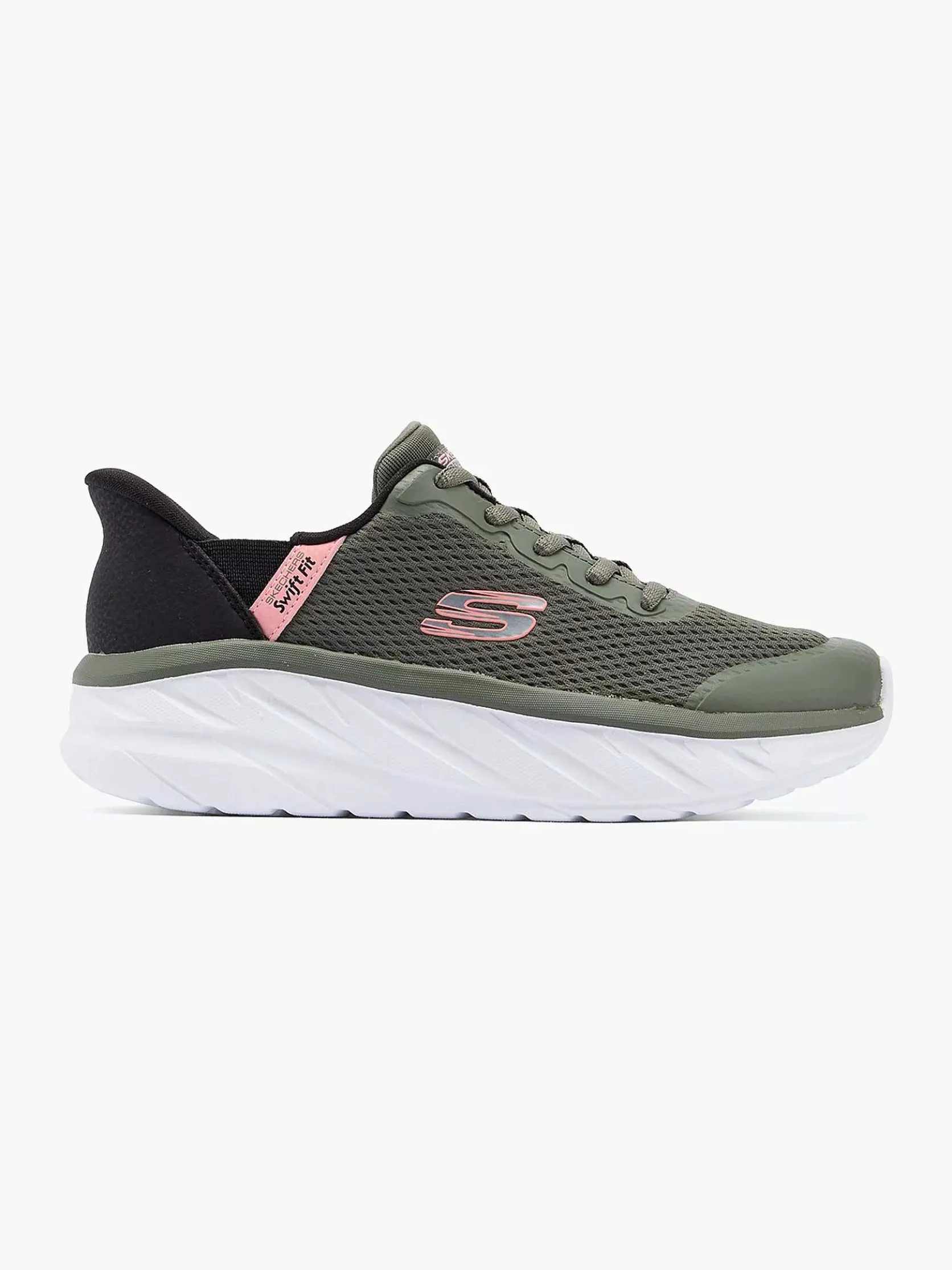 Groene Sneaker Swift Fit - Hands Free Premium Cushioning