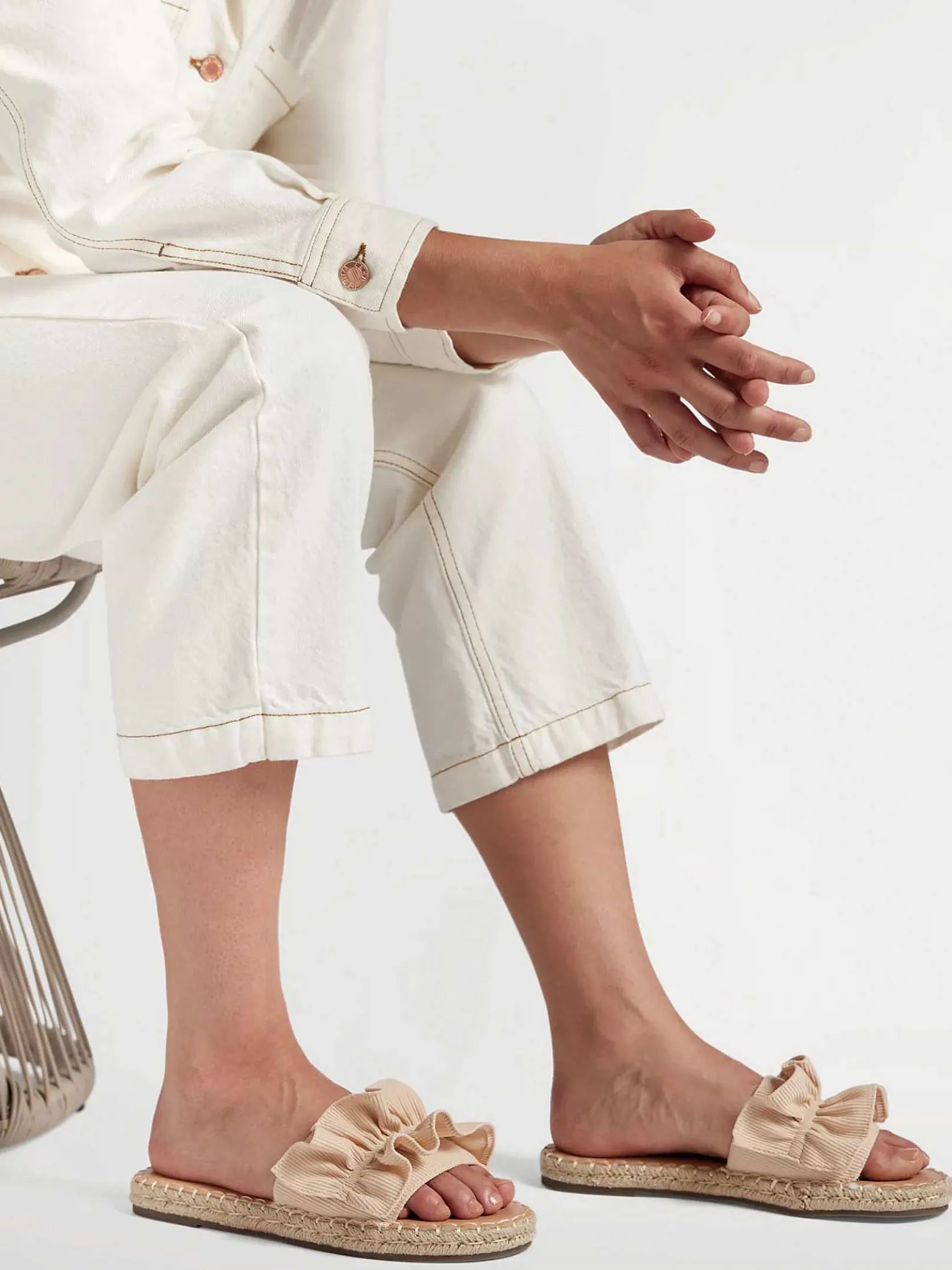 Lichtoranje Slipper Roesjes