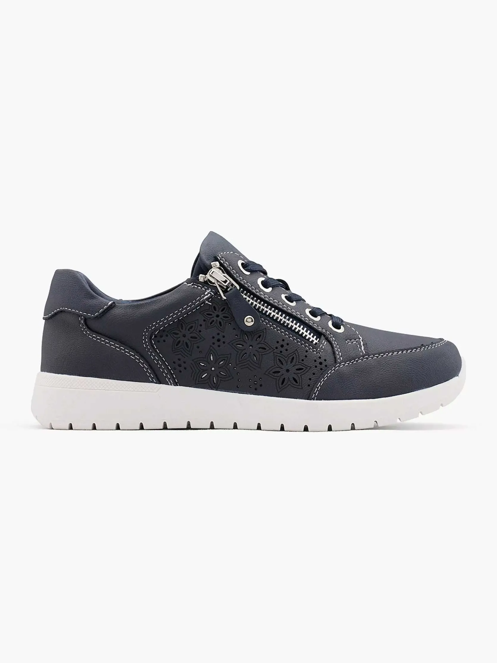 Marineblauwe Comfort Sneaker