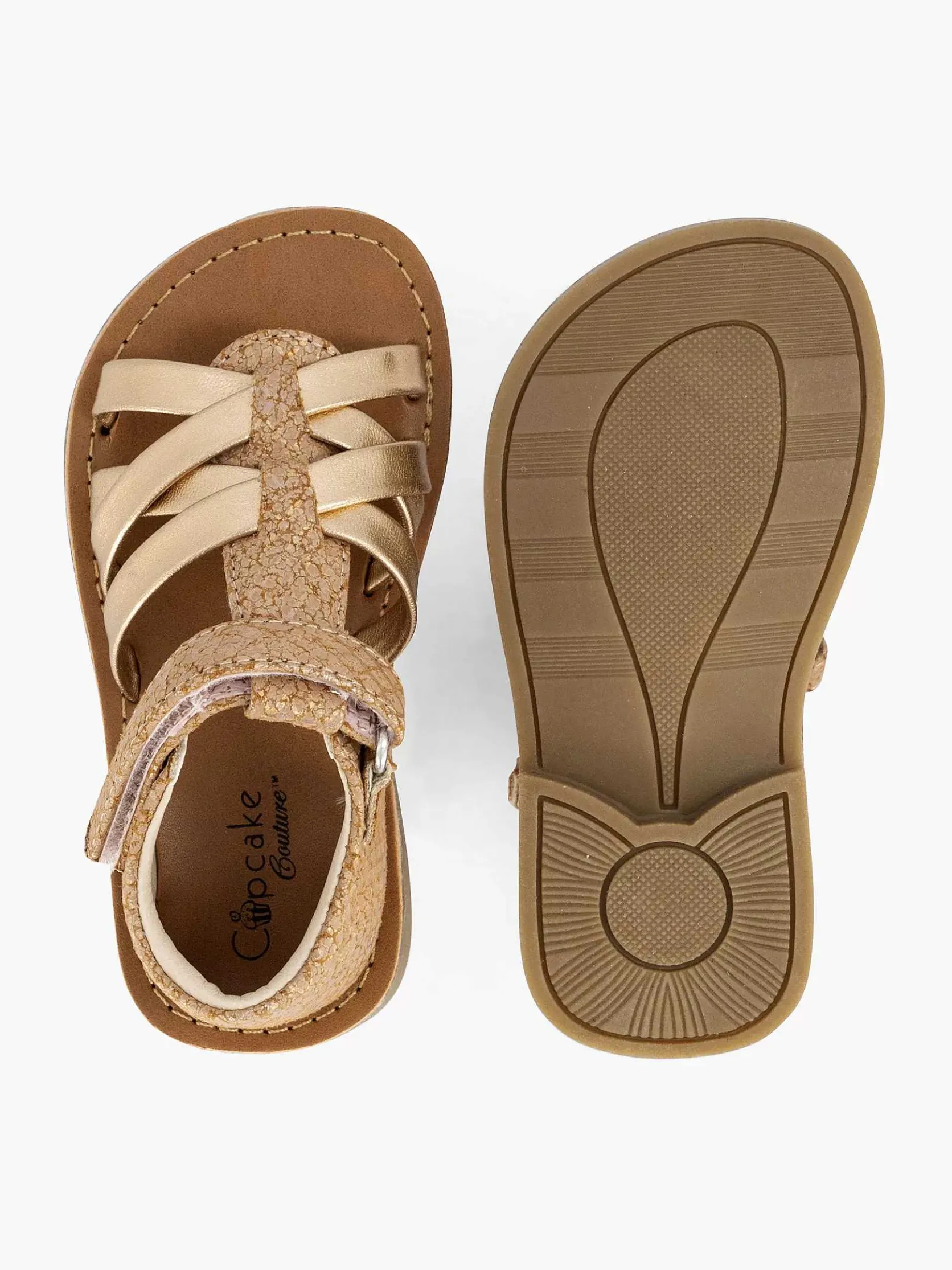 Rosegouden Sandaal Glitter