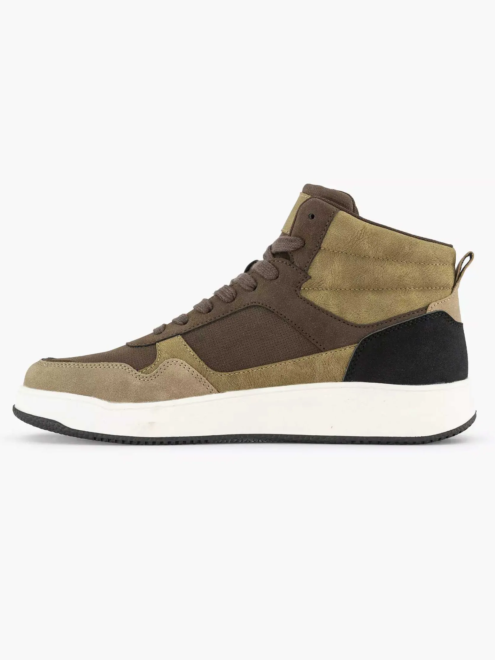 Taupe Hoge Sneaker