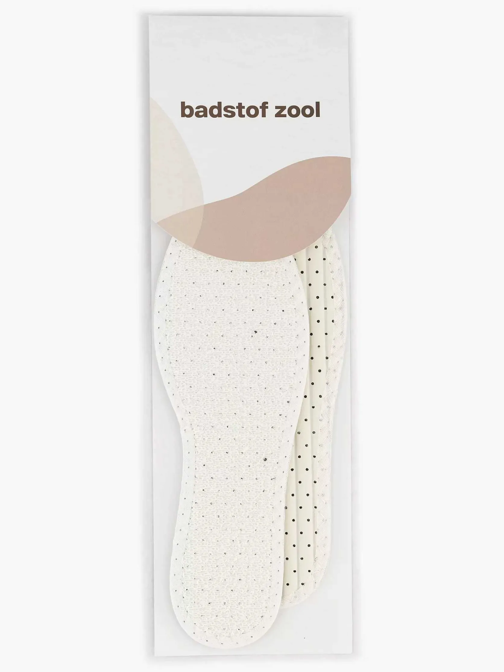 Witte Badstof Zool 33-34