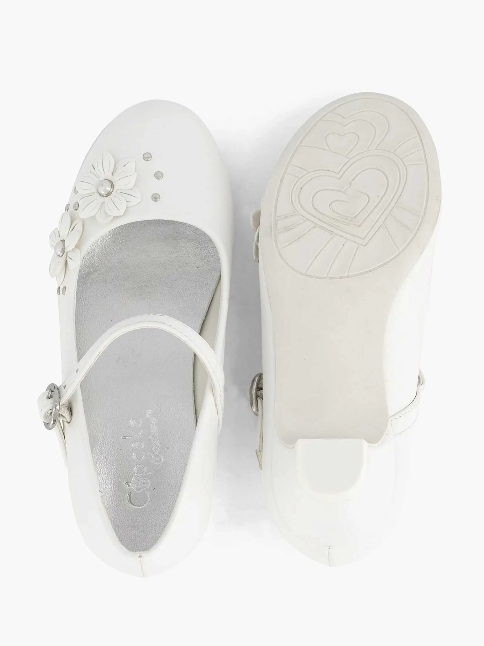 Witte Ballerina Bloemetjes