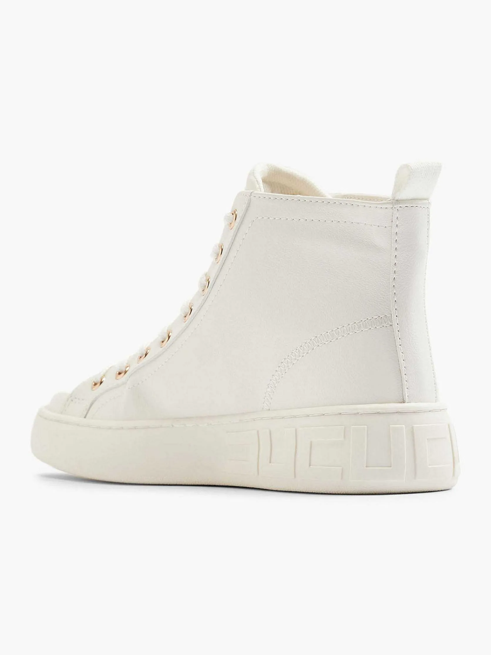 Witte Hoge Sneaker
