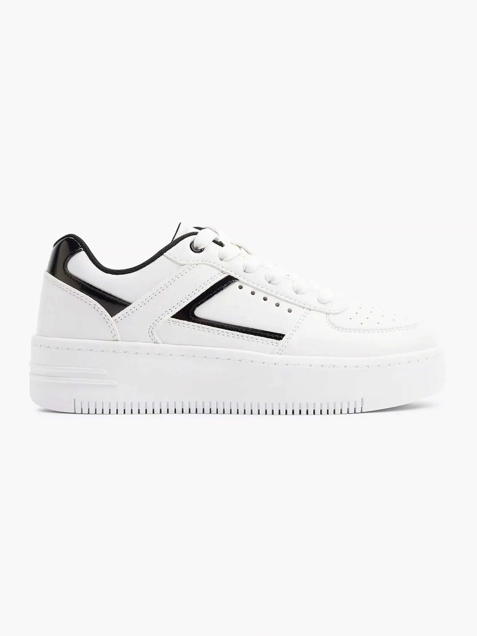 Witte Platform Sneaker