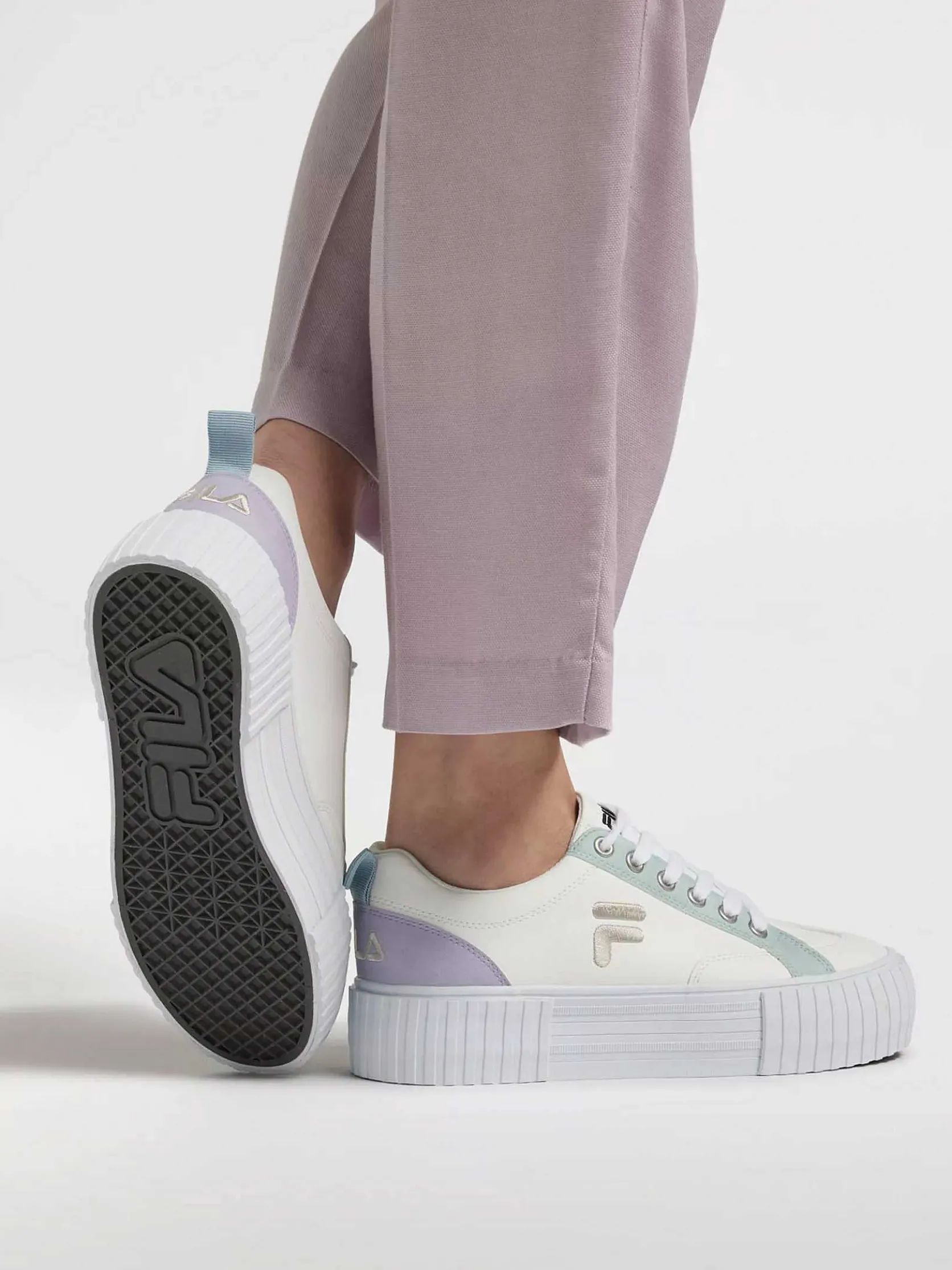Witte Platform Sneaker