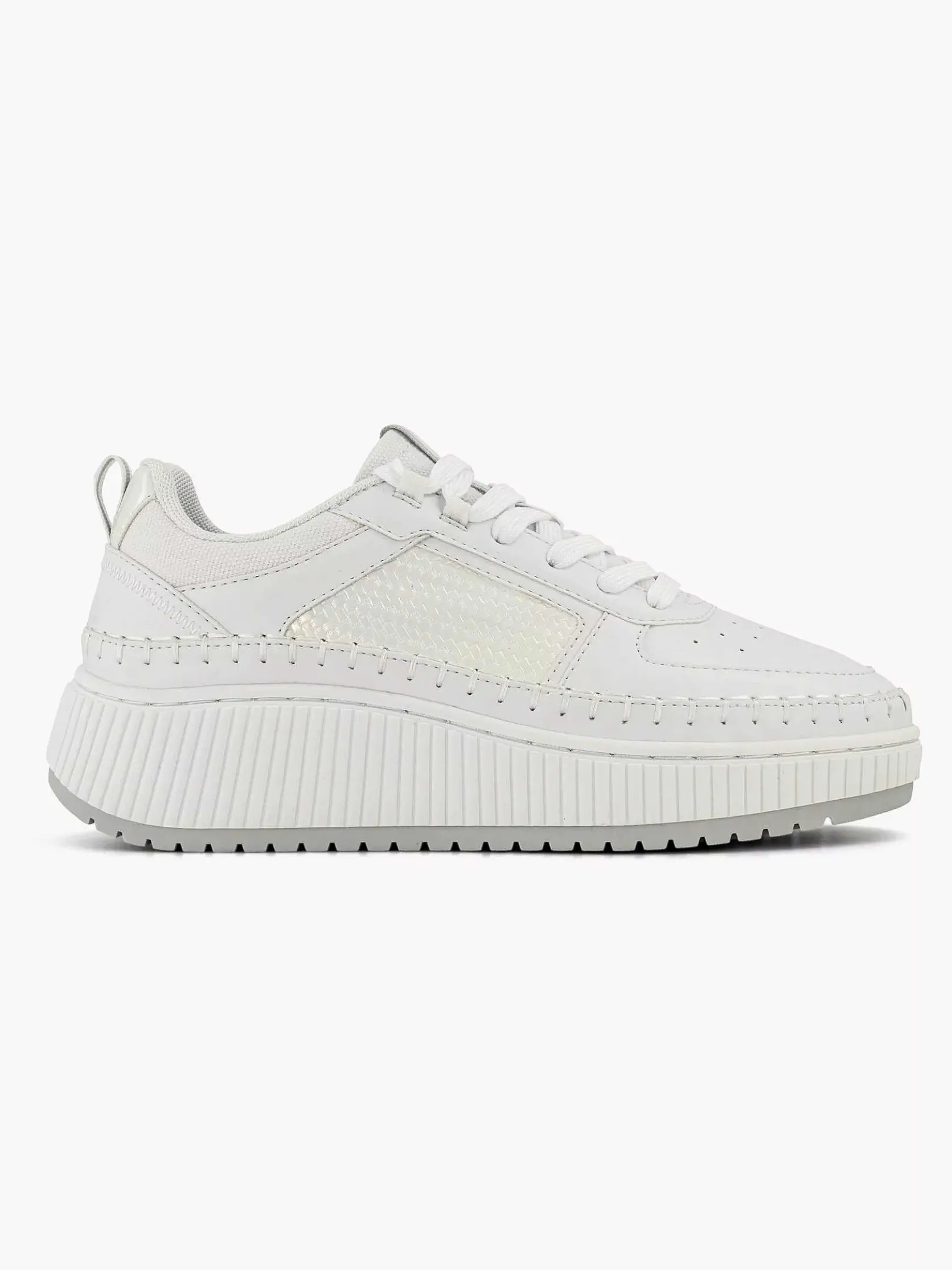 Witte Platform Sneaker
