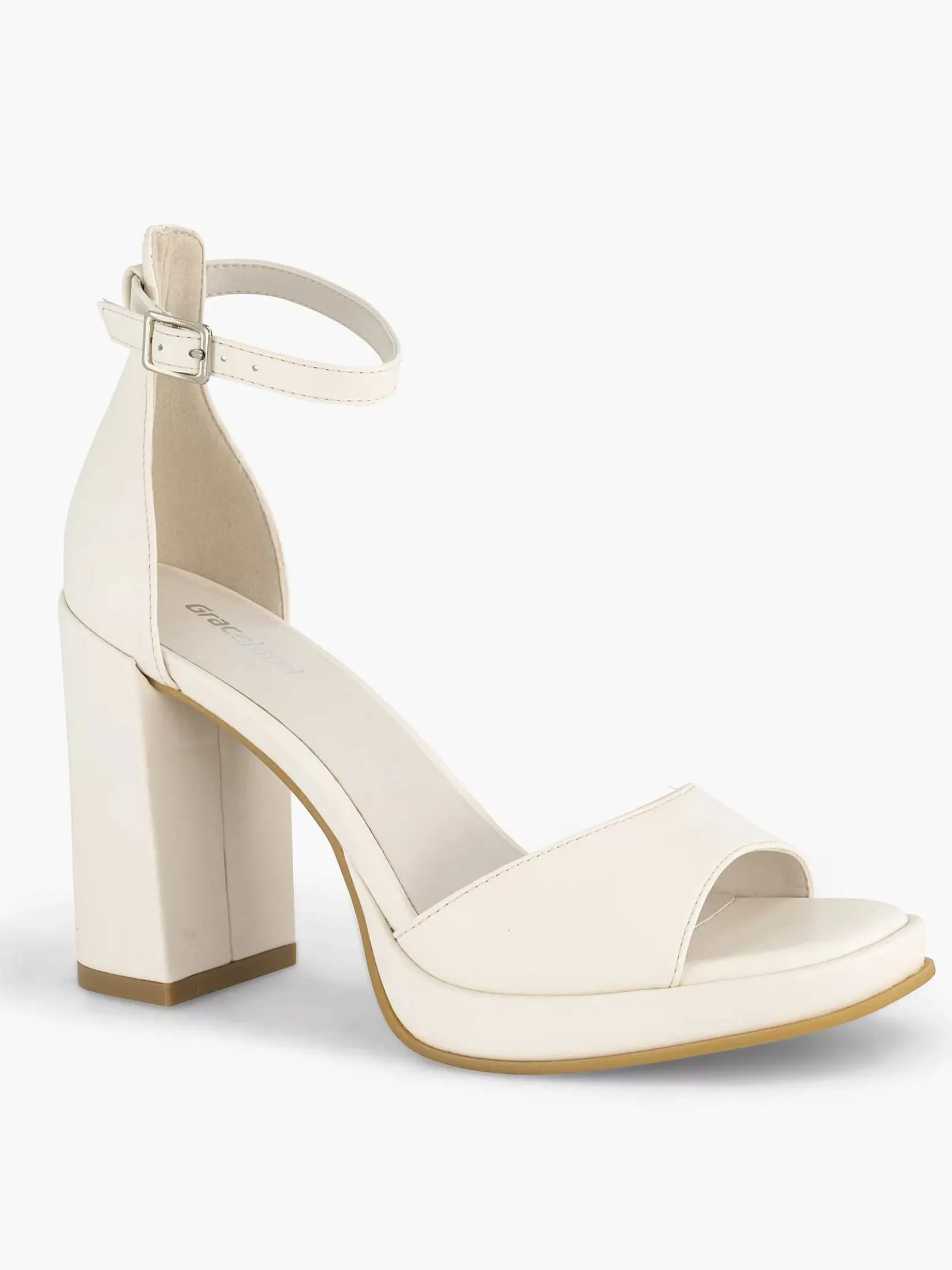Witte Sandalette