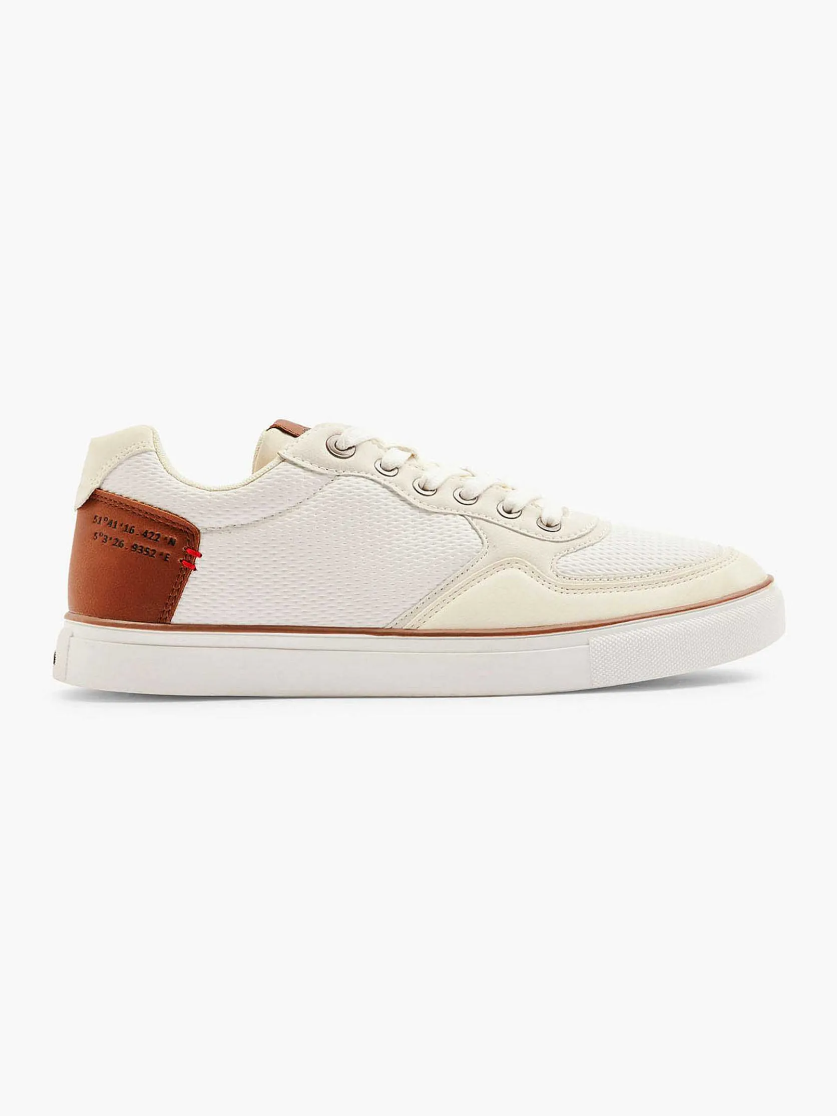 Witte Sneaker Memory Foam