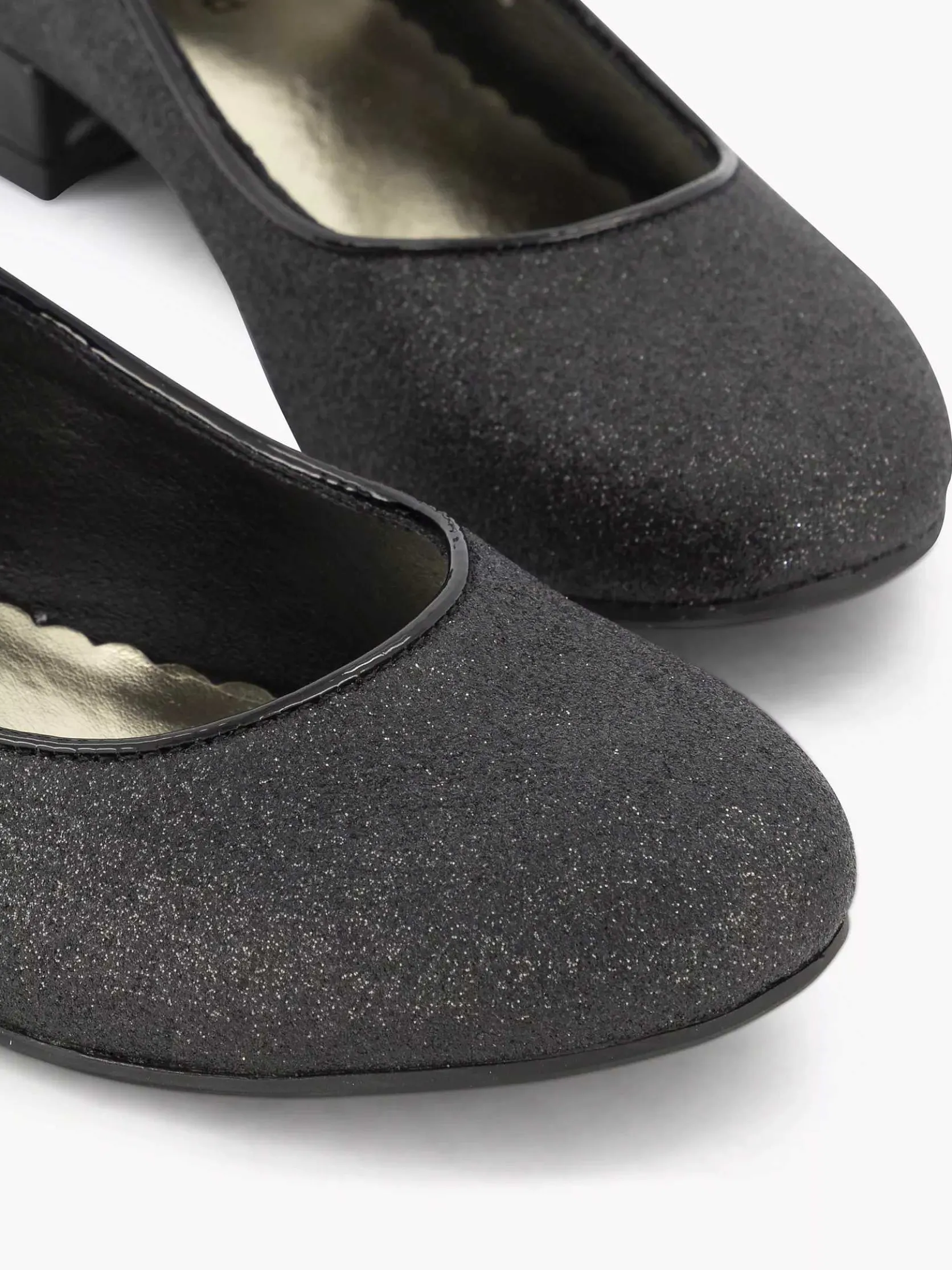 Zwarte Ballerina Glitters