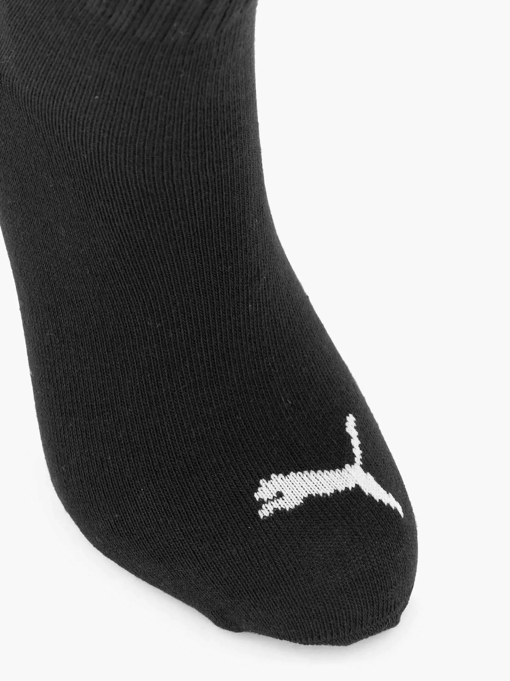 Zwarte Puma Quarter Plain 3 Pak 35-38