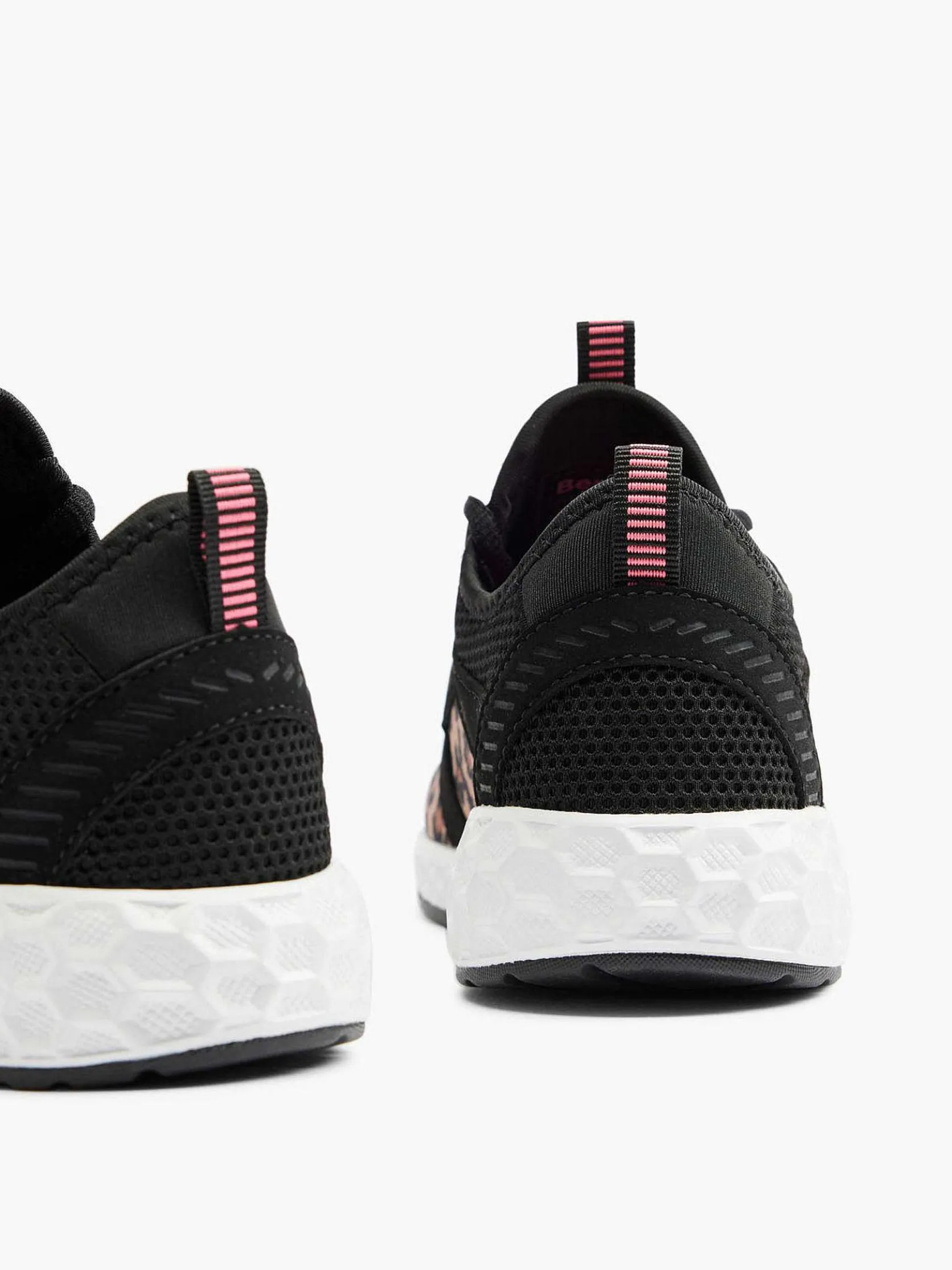 Zwarte Sneaker Panterprint