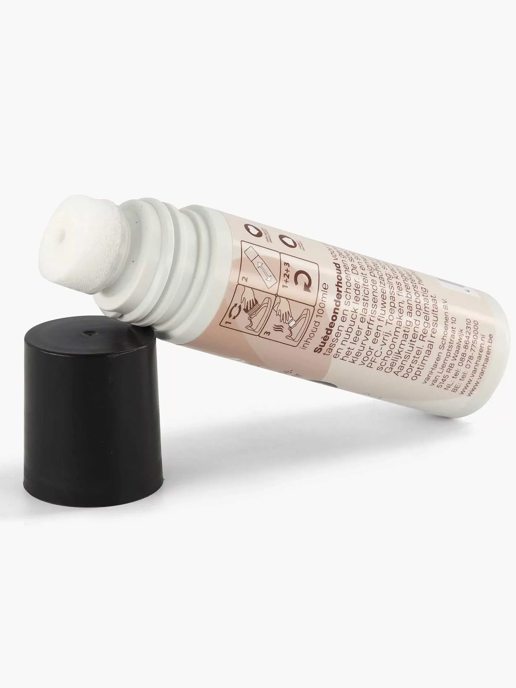 Zwarte Suede Onderhoud Lotion Depper